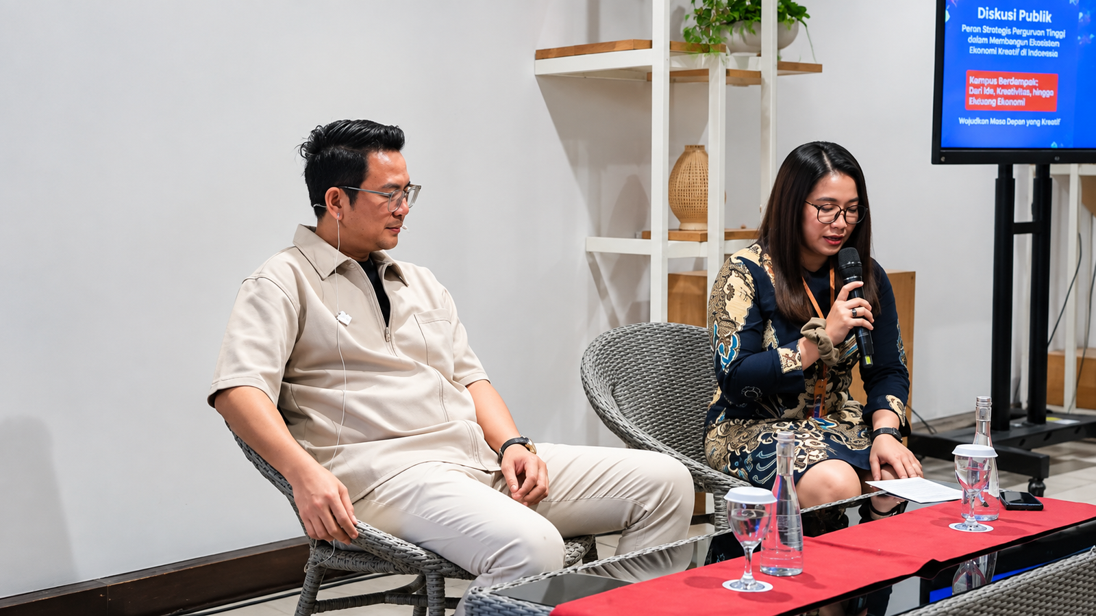 Founder & CVO Madhava Enterprises menjadi narasumber dalam seminar How to Build a Business in the Digital Era pada BALI INNOTECH 2026 yang diselenggarakan STIKOM Bali.